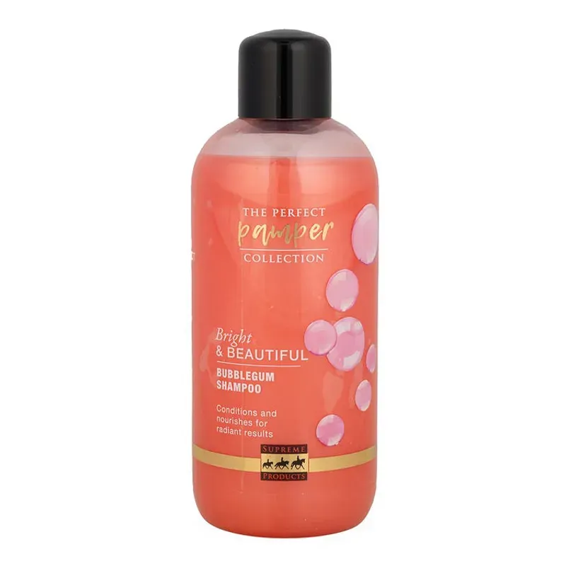 Supreme Products 500ml Bright and Beautiful Bubblegum Shampoo in Orange