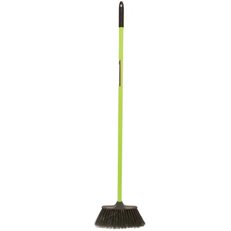 Red Gorilla Poly Yard Broom With Handle in Pistachio