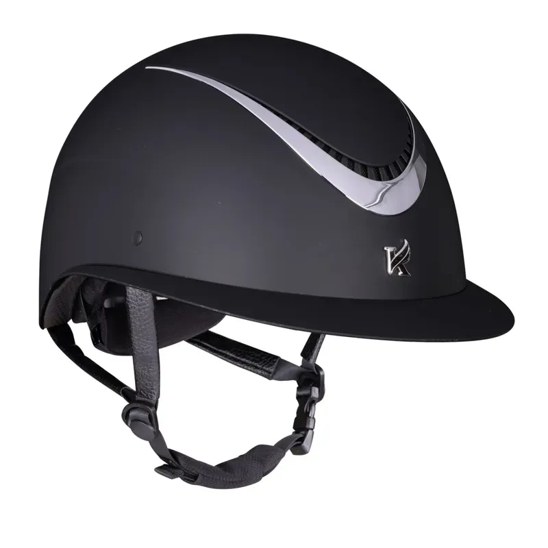 Karben 55-57cm Elisa Riding Hat in Black/Silver-1
