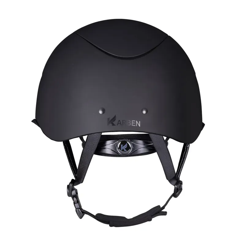 Karben 55-57cm Elisa Riding Hat in Black/Silver-2