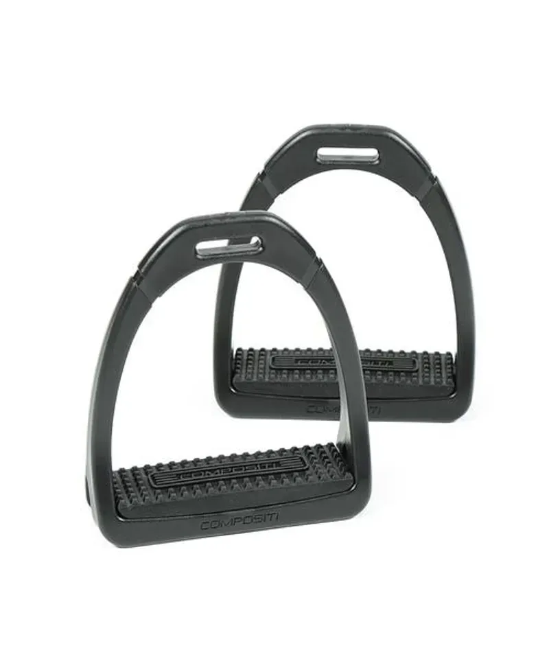 Compositi Premium Profile Stirrups in Black