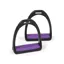 Compositi Kid's Premium Profile Stirrups in Purple