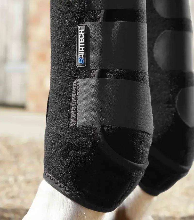 Premier Equine Air-Tech Sports Medicine Boots in Black-4