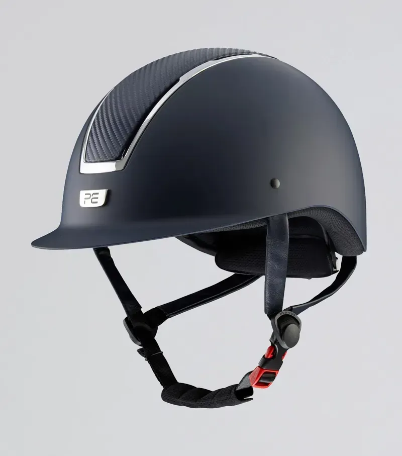 Premier Equine Centauri Horse Riding Helmet in Navy-2