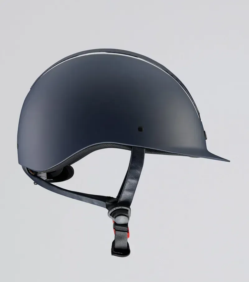 Premier Equine Centauri Horse Riding Helmet in Navy-4