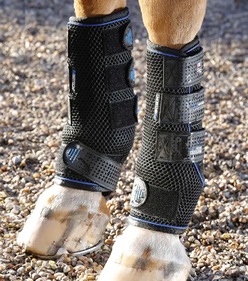 Premier Equine Cold Water Compression Boots in Black