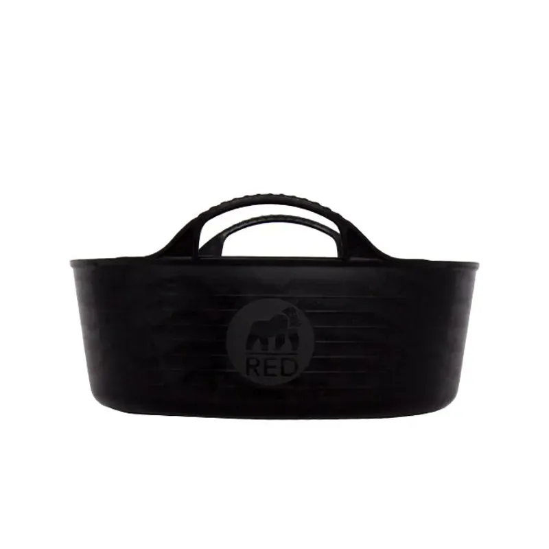 Red Gorilla Mini Shallow 5l Recycled Gorilla Tub in Black