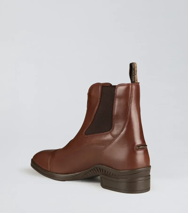 Premier Equine Lanark Leather Paddock Boots in Brown-1
