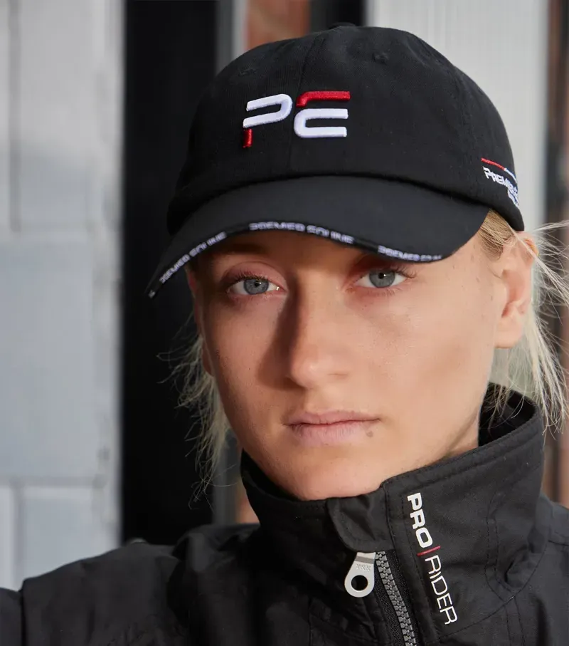 Premier Equine Baseball Cap in Black-1