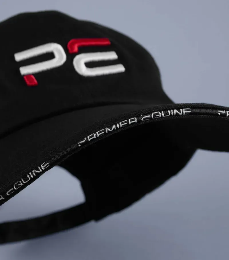 Premier Equine Baseball Cap in Black-2