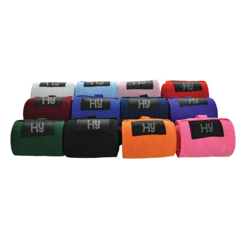 Hy Equestrian Tail Bandage - - 2m X 7. 5cm Hunter Green 2m x 7.5cm
