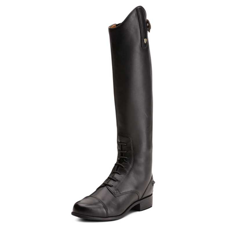 Ariat Youth Heritage Contour Field Zip Tall Riding Boot Black