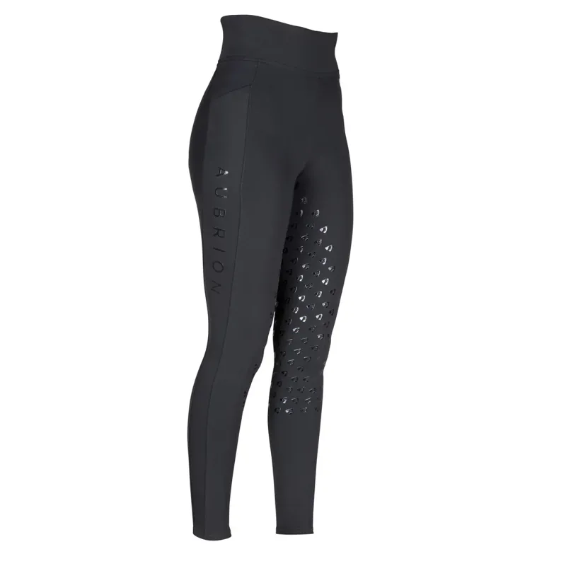 Aubrion Eltar Riding Tights - Young Rider BLACK