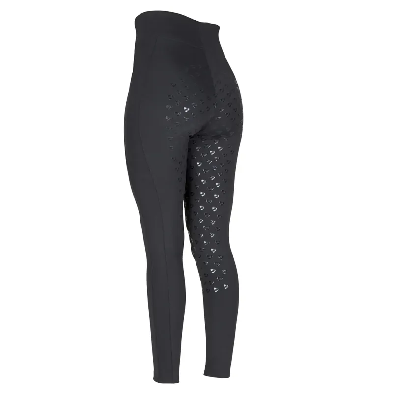 Aubrion Eltar Riding Tights - Young Rider BLACK-1