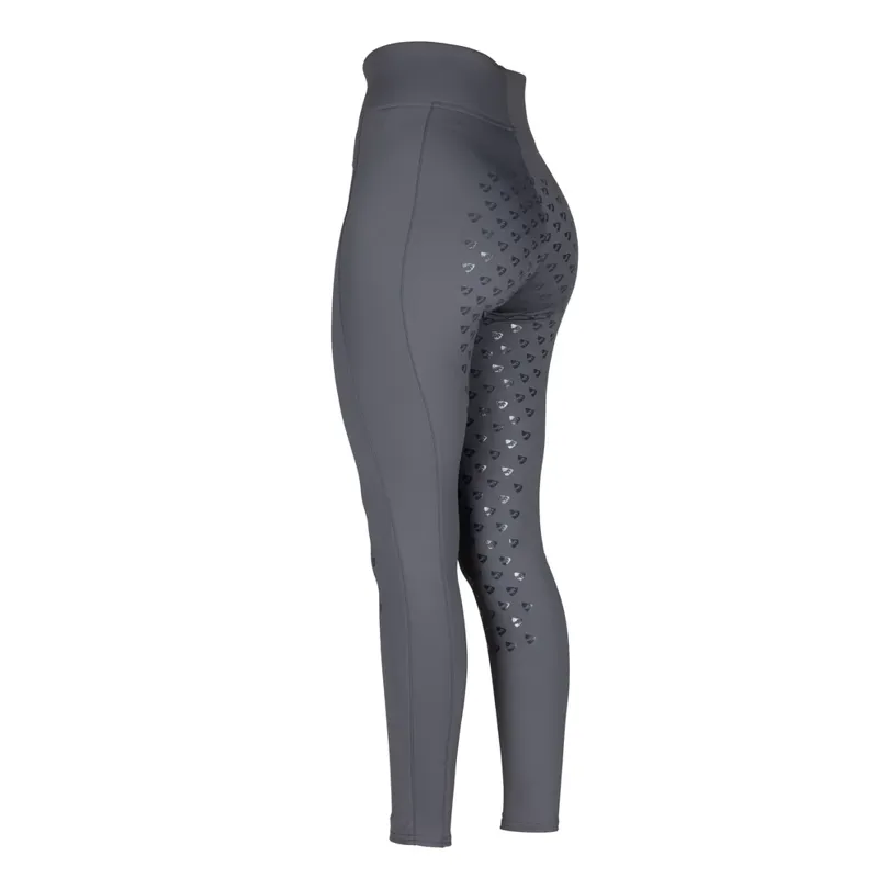 Aubrion Eltar Riding Tights - Young Rider GREY-1