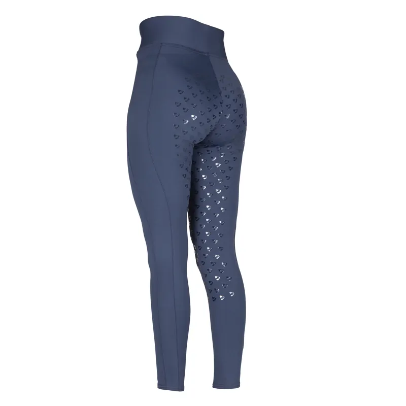 Aubrion Eltar Riding Tights - Young Rider NAVY-1