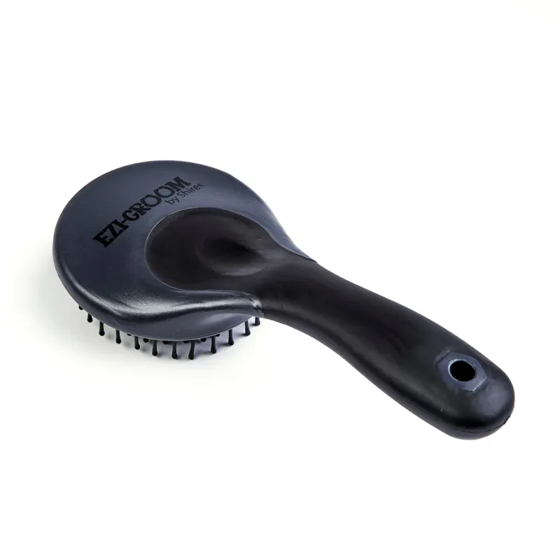EZI-GROOM Grip Mane and Tail Brush BLACK one size