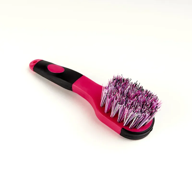 Ezi-Groom Grip Bucket Brush in Pink-1