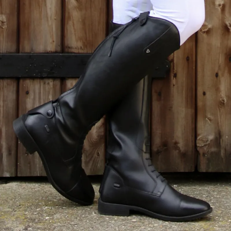 Hy Equestrian Sorrento Field Riding Boots - - Black-1