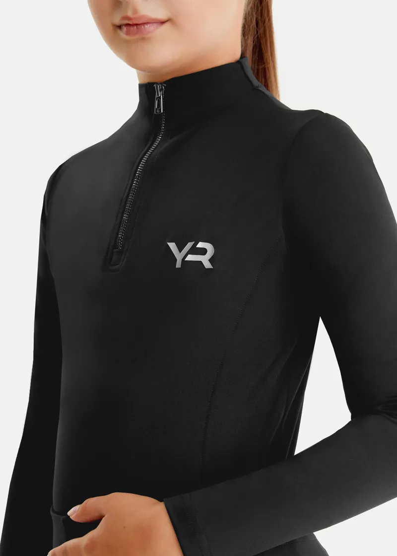 Aztec Diamond Black Core Base Layer Young Rider-1