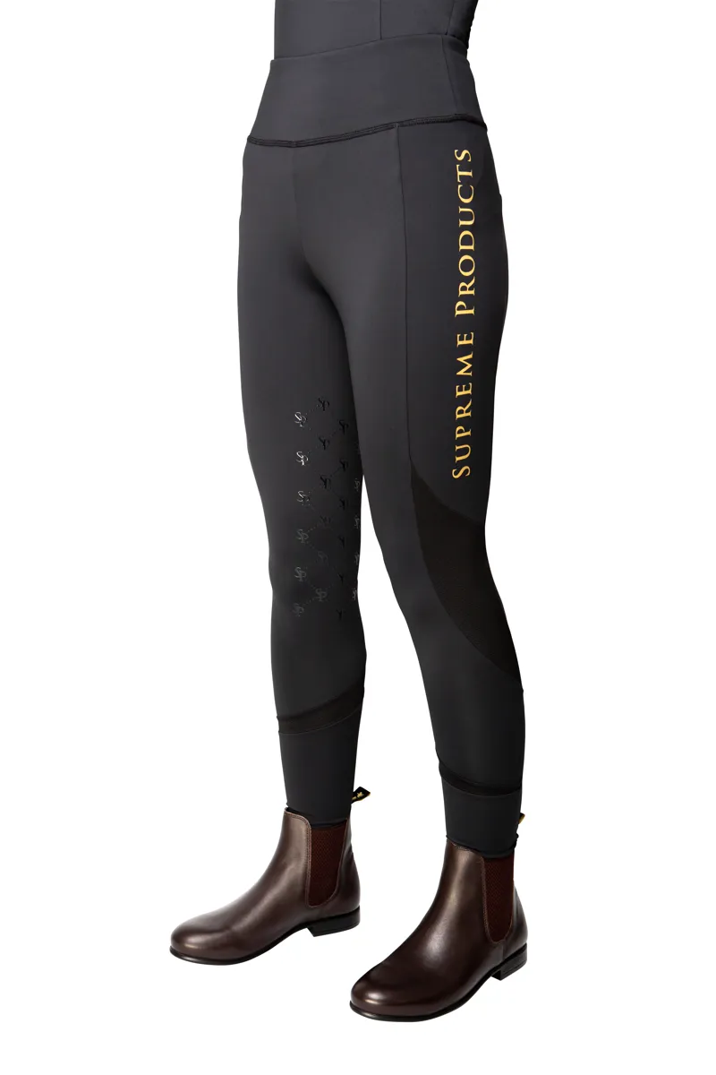 Supreme Products Show Rider Tights - - Black/Gold