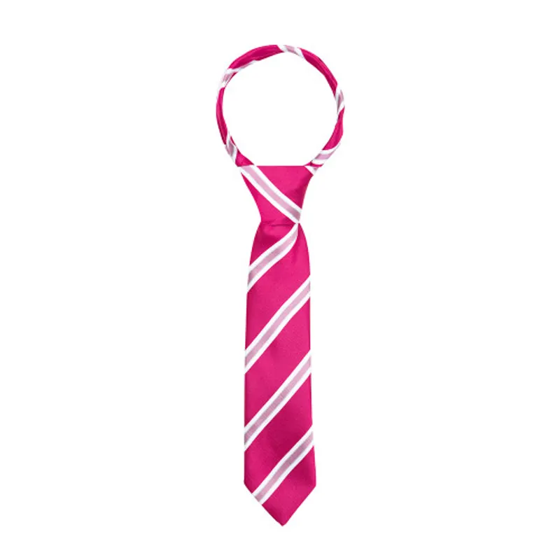 Supreme Products Show Tie - - Pink Stripe adult