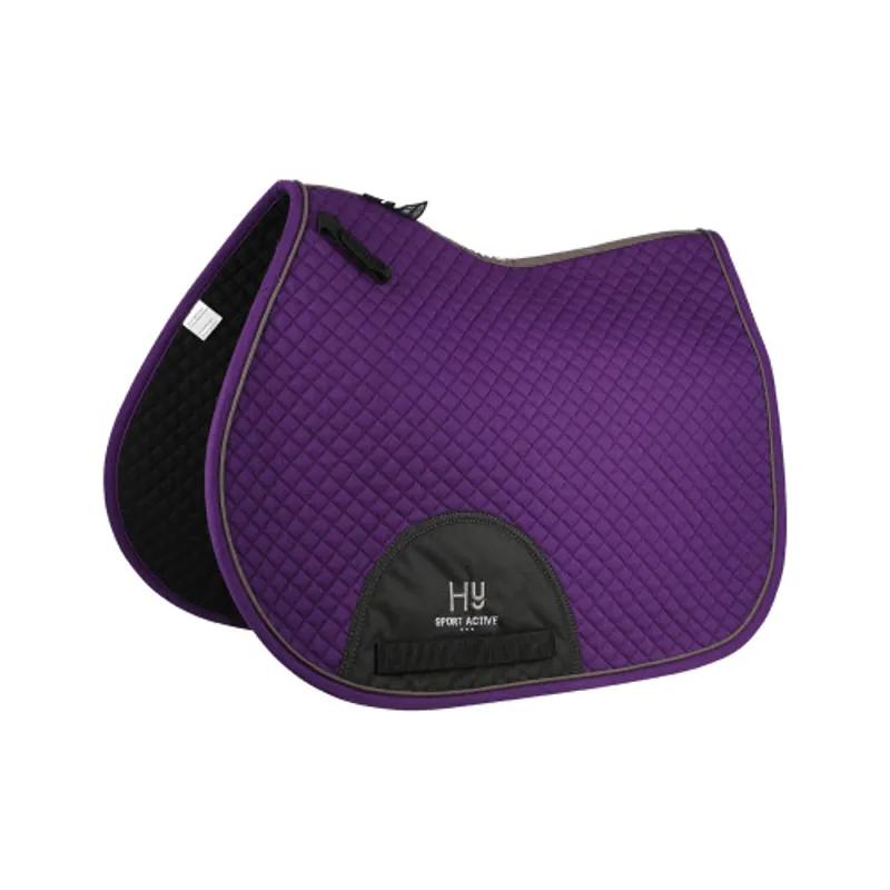Hy Sport Active GP Saddle Pad Royal Violet