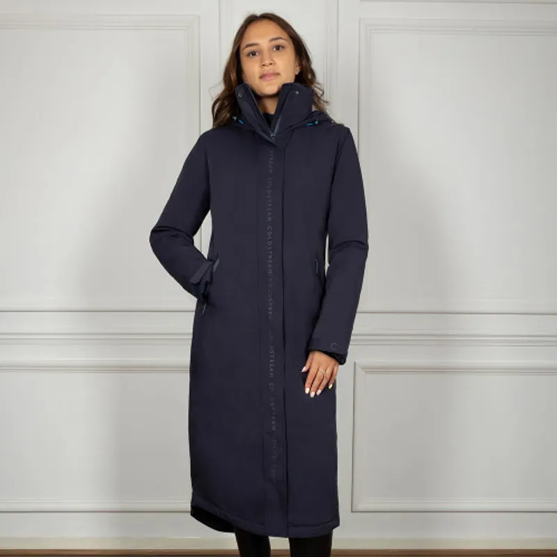 Coldstream Maxton Long Waterproof Coat - - Navy