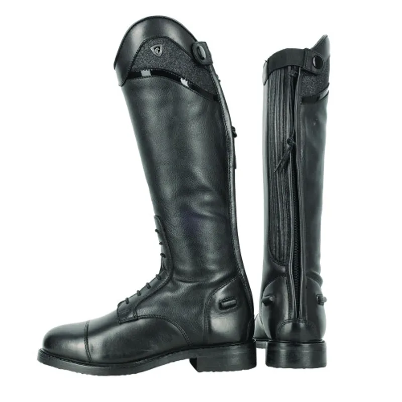 Hy Equestrian Children's Atrani Riding Boot - - Black child-1