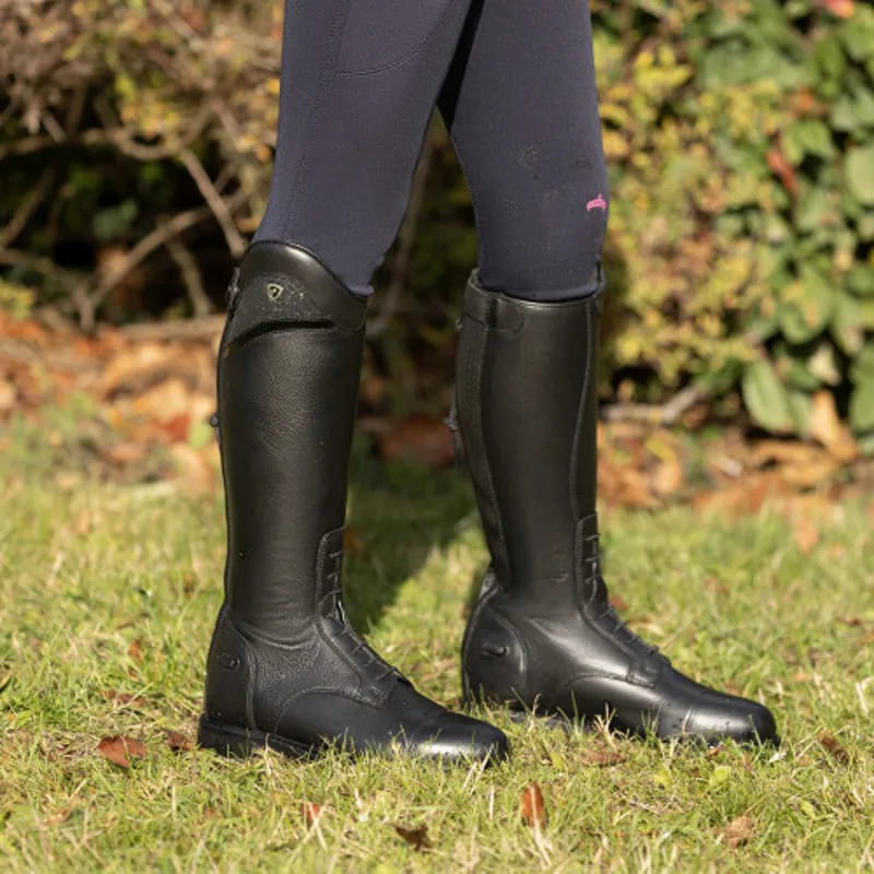 Hy Equestrian Children's Atrani Riding Boot - - Black child-2