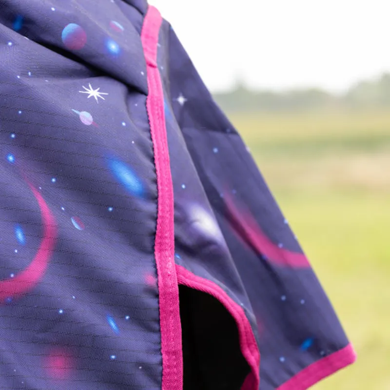 StormX Original Out Of This World 200 Combi Turnout Rug - - Navy/Magenta-3