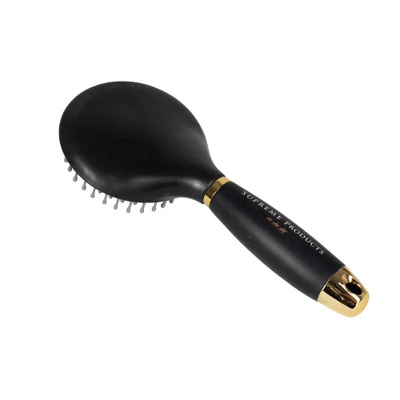 Supreme Products Comfort Groom Mane andTail Brush  Black Gold 