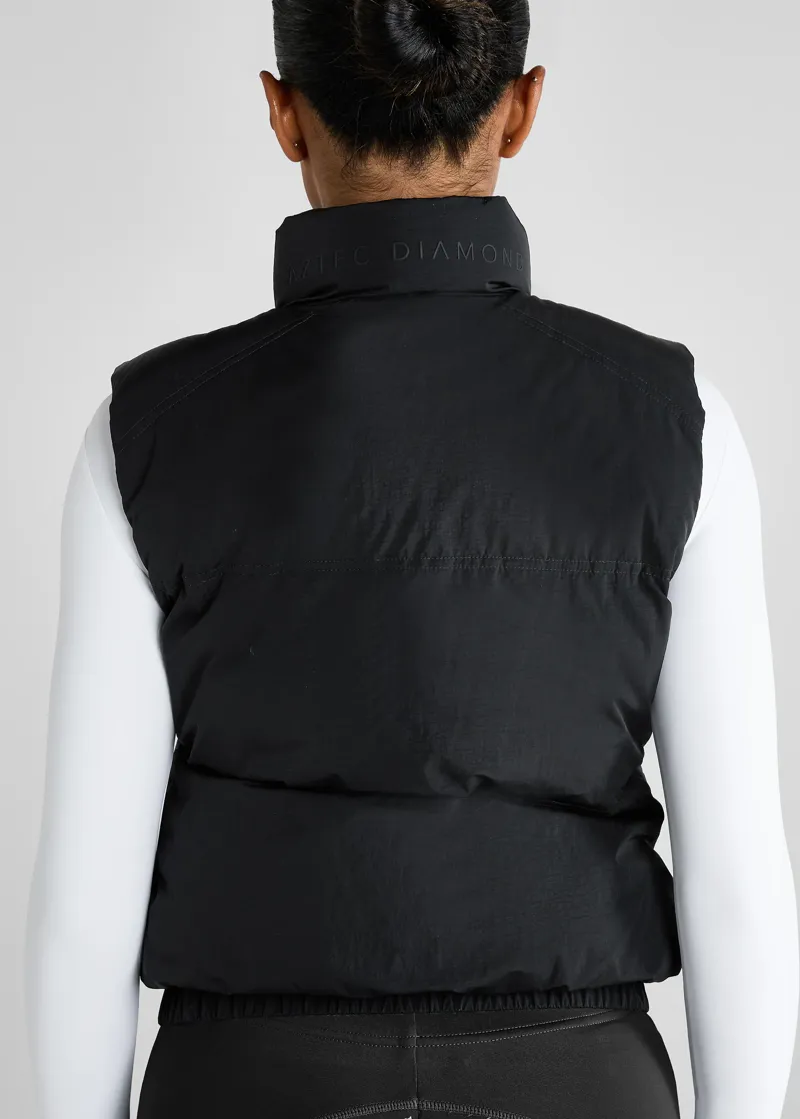 Aztec Diamond Black Core Mid-layer Gilet-2