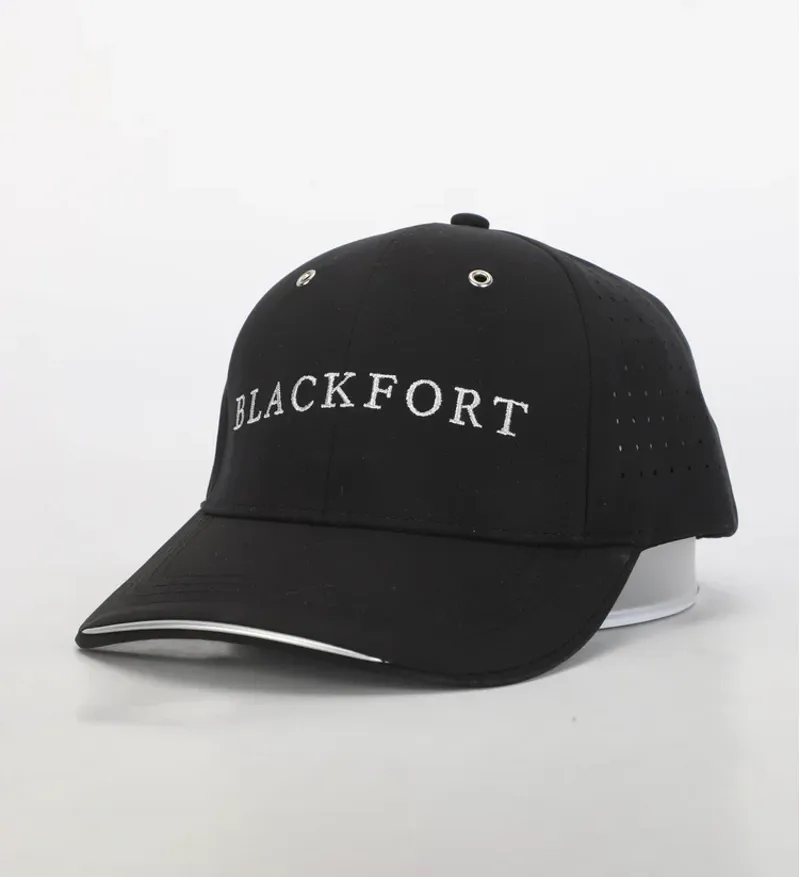 Blackfort Equestrian Black and Silver 3D Mesh Baseball Cap One Size