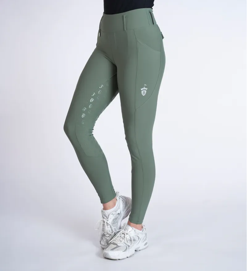 Blackfort Equestrian Sage and Silver Riding Breggings-3