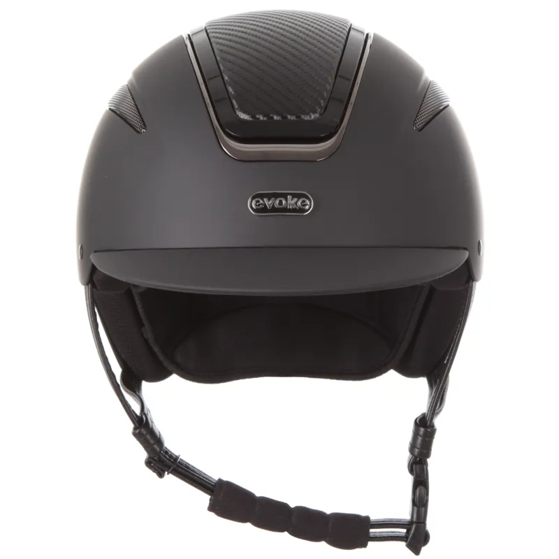Evoke Callisto Classic Peak Black Carbon Gunmetal Medium 56-58cm