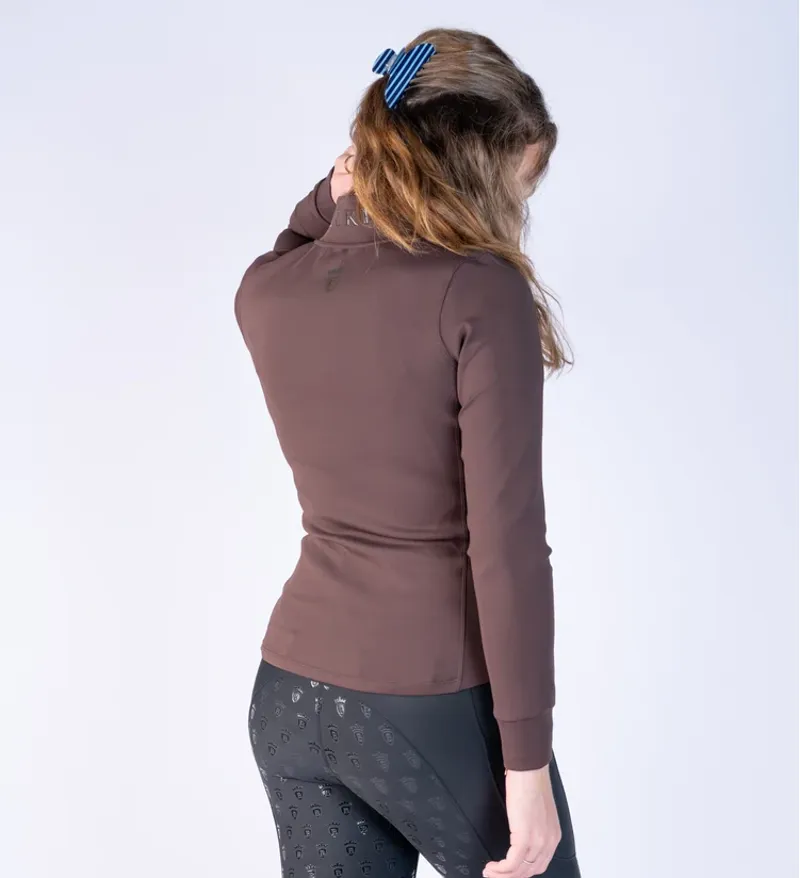 Blackfort Equestrian Nova Jacket Chocolate-3