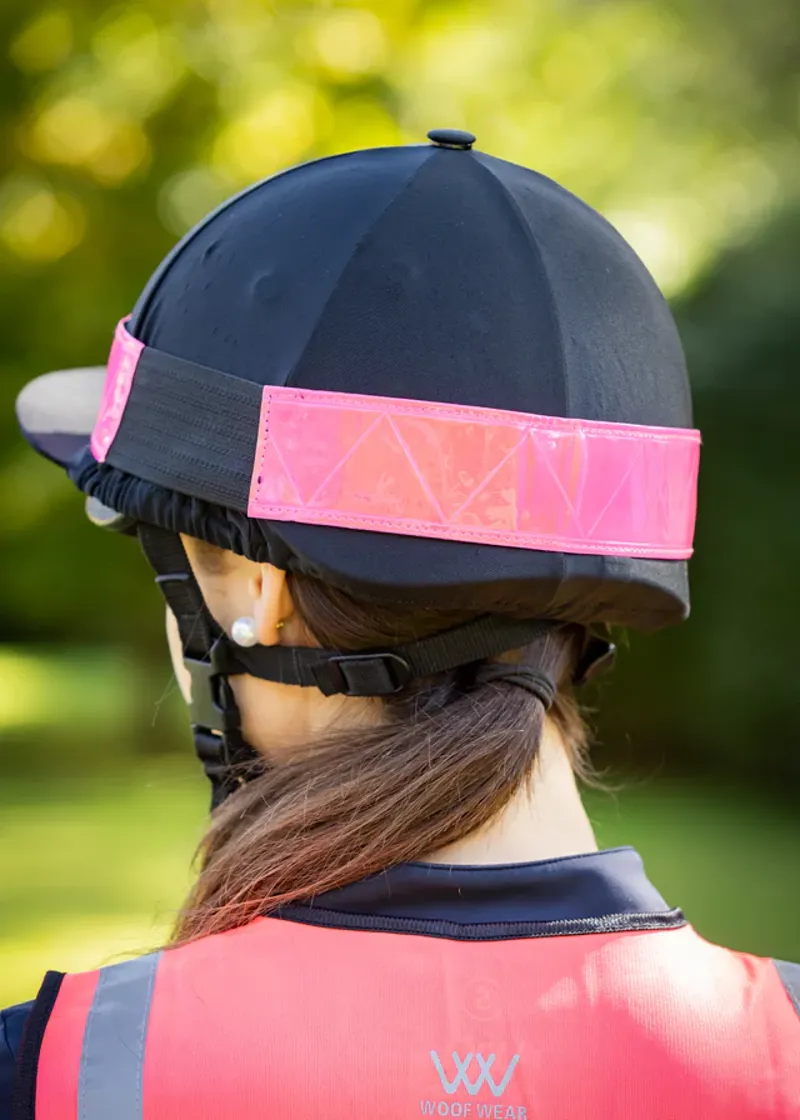 Woofwear Hi Viz Hat Band Pink One Size-1