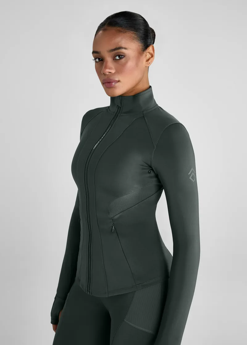 Aztec Diamond Fern Core Fitted Jacket