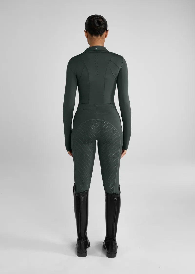 Aztec Diamond Fern Core Leggings Full Seat-2