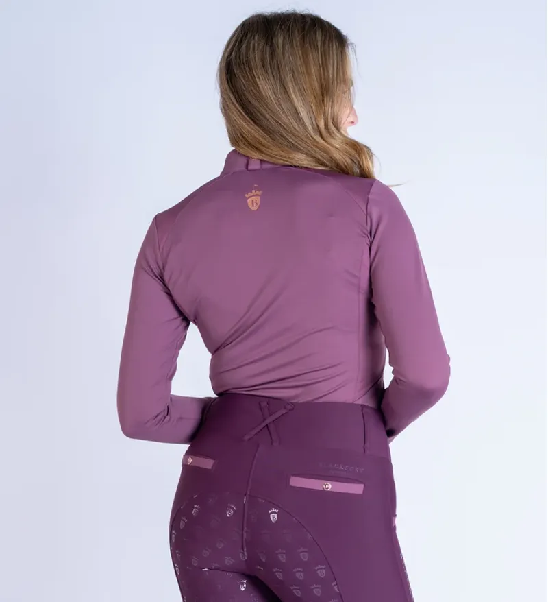 Blackfort Equestrian Fig Cool Mesh Base Layer Long Sleeve-2