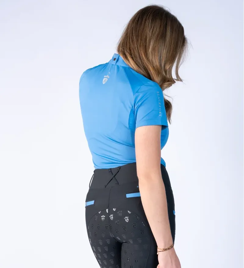 Blackfort Equestrian Glacier Cool Mesh Base Layer Short Sleeve-2