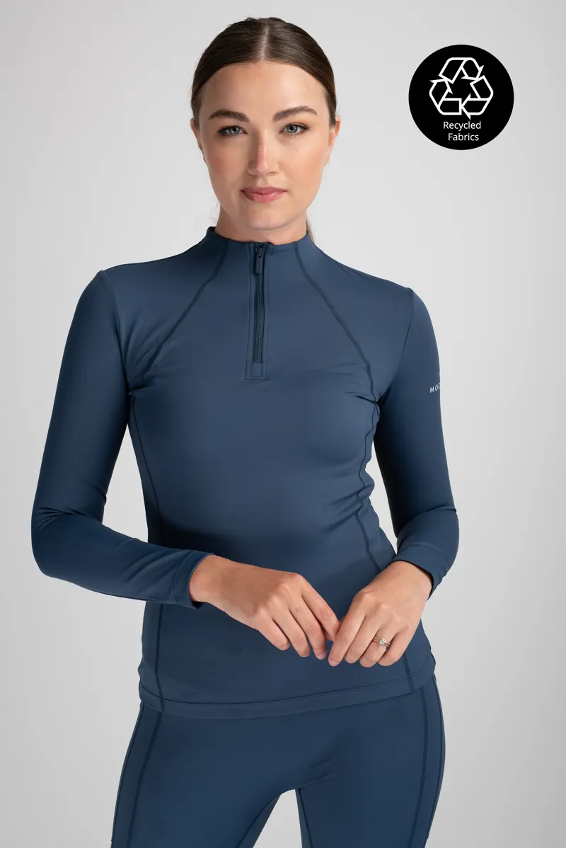 Mochara Technical Base Layer Indigo Blue Womens