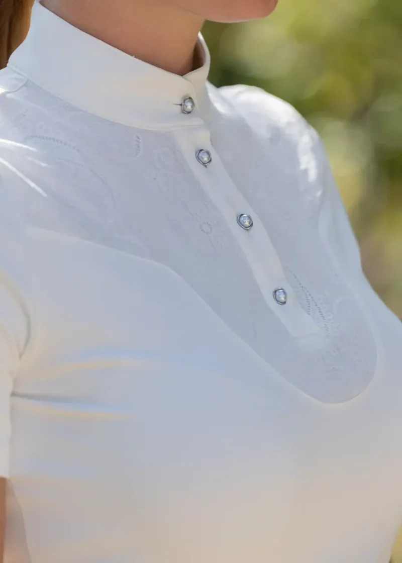 Woofwear Vision Competition Shirt in White-1