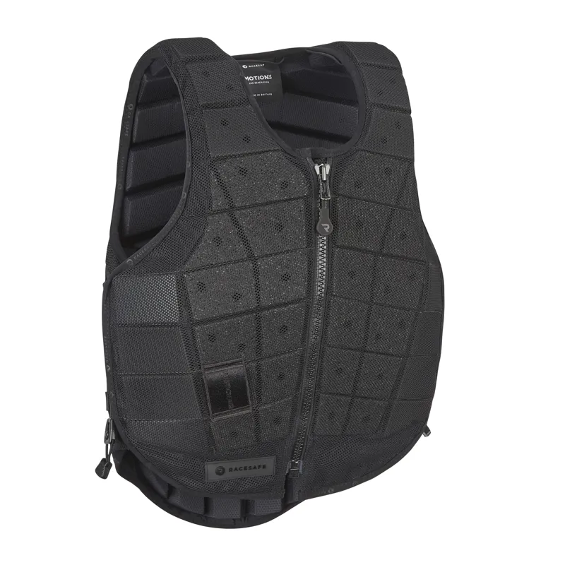 Race Safe Motion3 Body Protector Young Rider Black