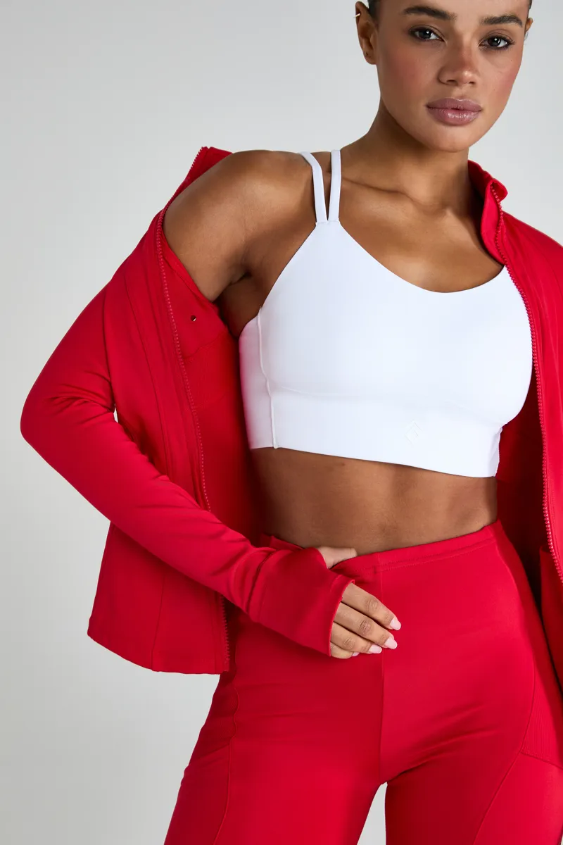 Aztec Diamond Crimson Core Fitted Jacket-3