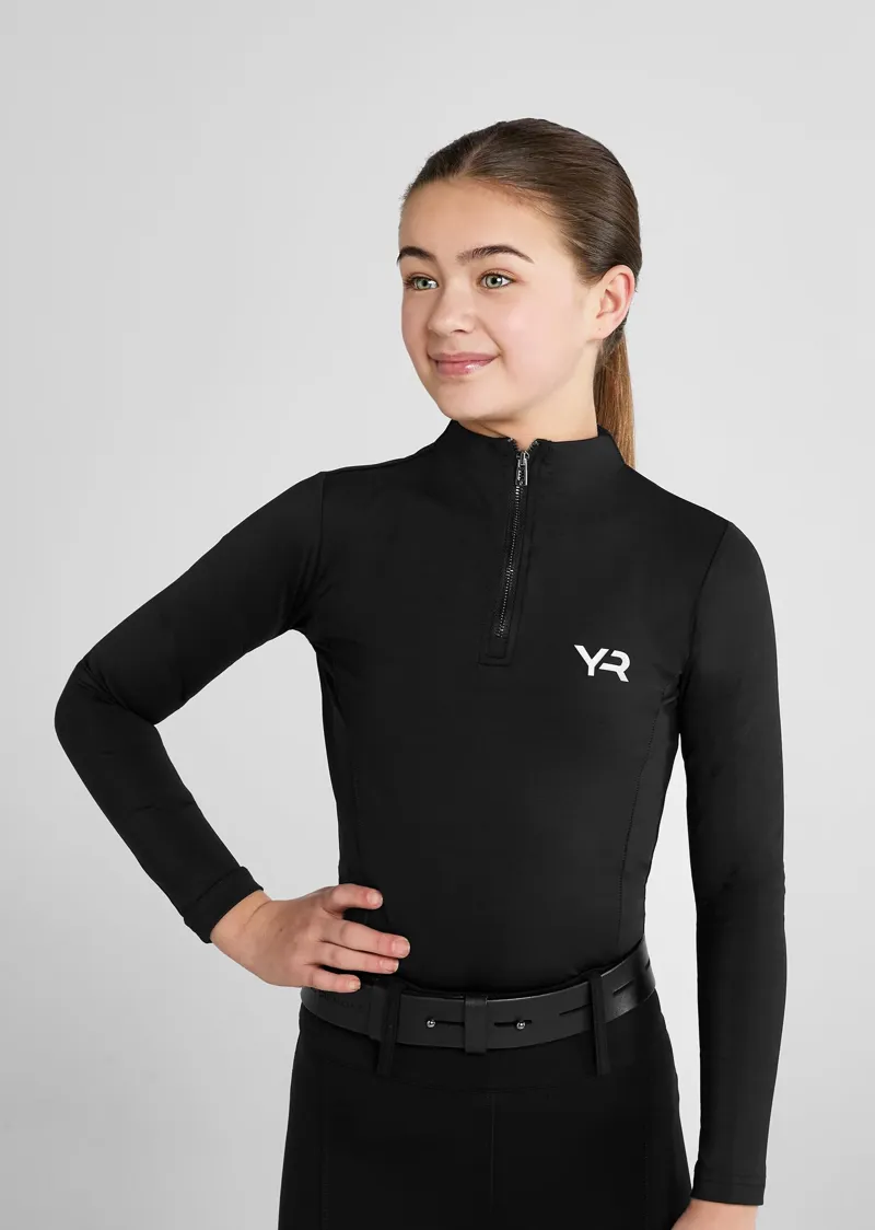 Aztec Diamond Black Core Base Layer Young Rider