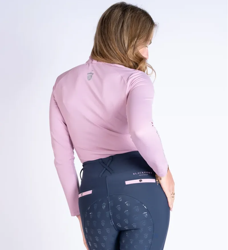 Blackfort Equestrian Marshmallow Cool Mesh Base Layer Long Sleeve-2