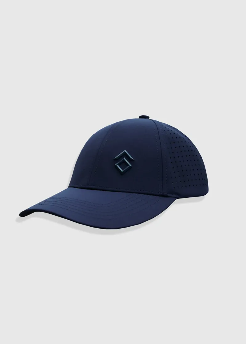 Aztec Diamond Navy Laser Ventilated Cap