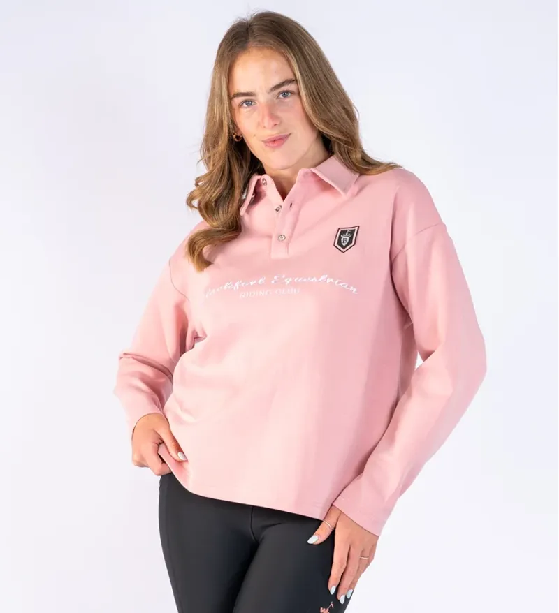 Blackfort Equestrian Marshmallow Remi Rugby Shirt-2